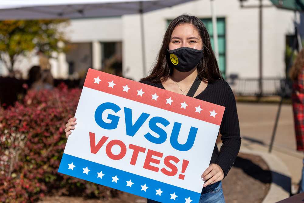 Grand Valley Named Voter Friendly Campus for the Fifth Year in a Row